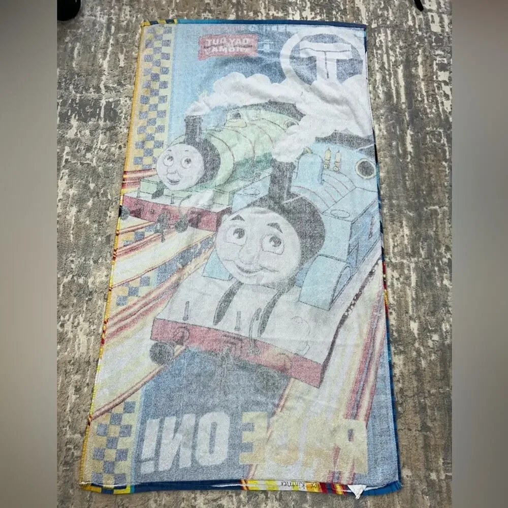 2016 Day out with Thomas the Train Race On beach towel